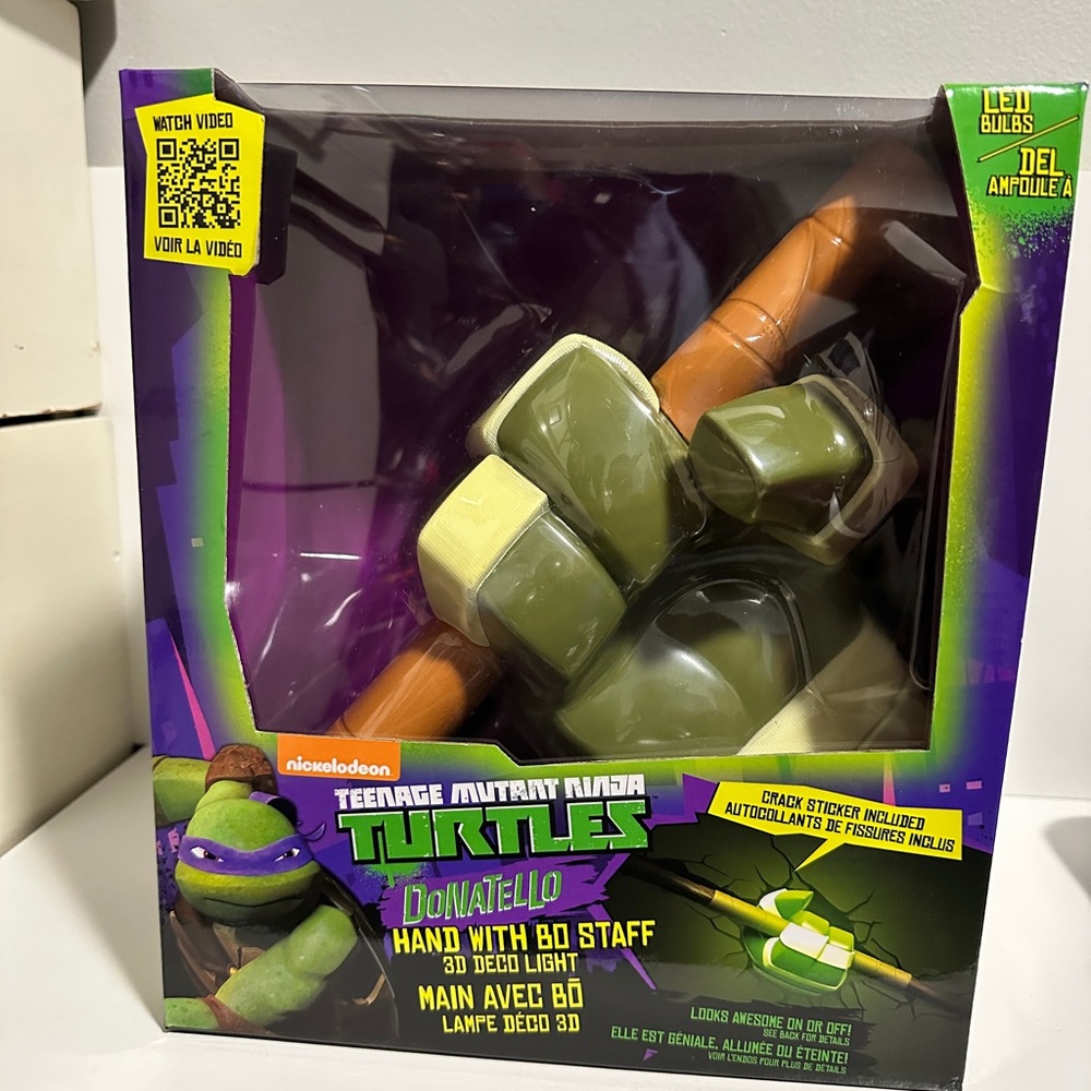 Others Follow Teenage Mutant Ninja Turtles Donatello Action Figure with Bo Staff